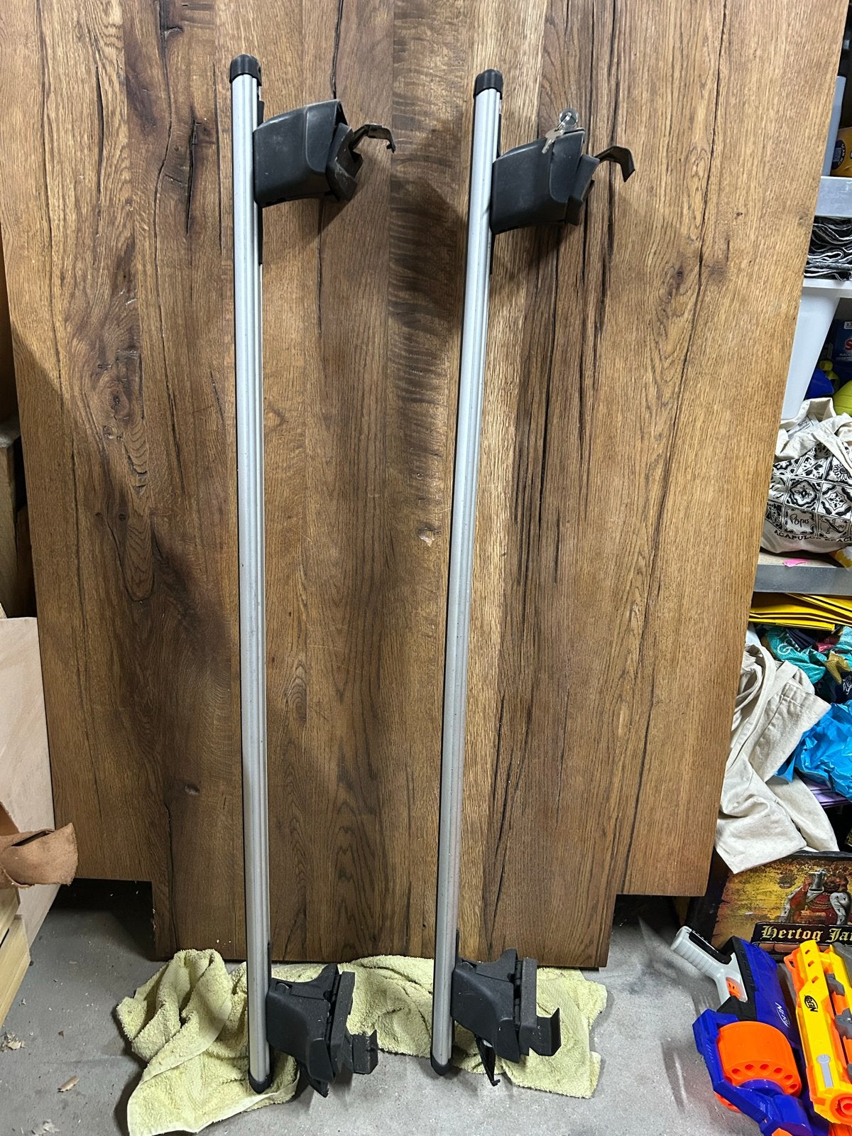Thule dakdragers 754/480 met sloten, Ophalen, Gebruikt