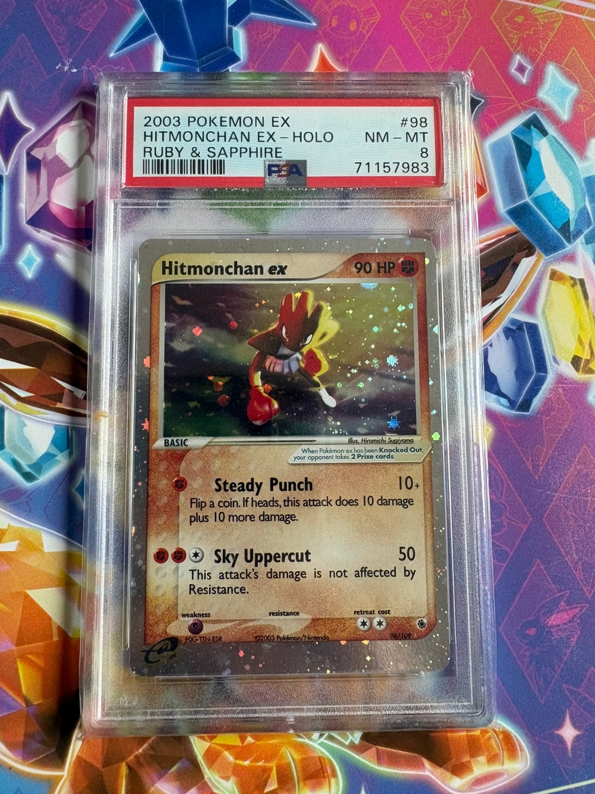 Hitminchan #98 PSA 8, Ophalen of Verzenden, Zo goed als nieuw