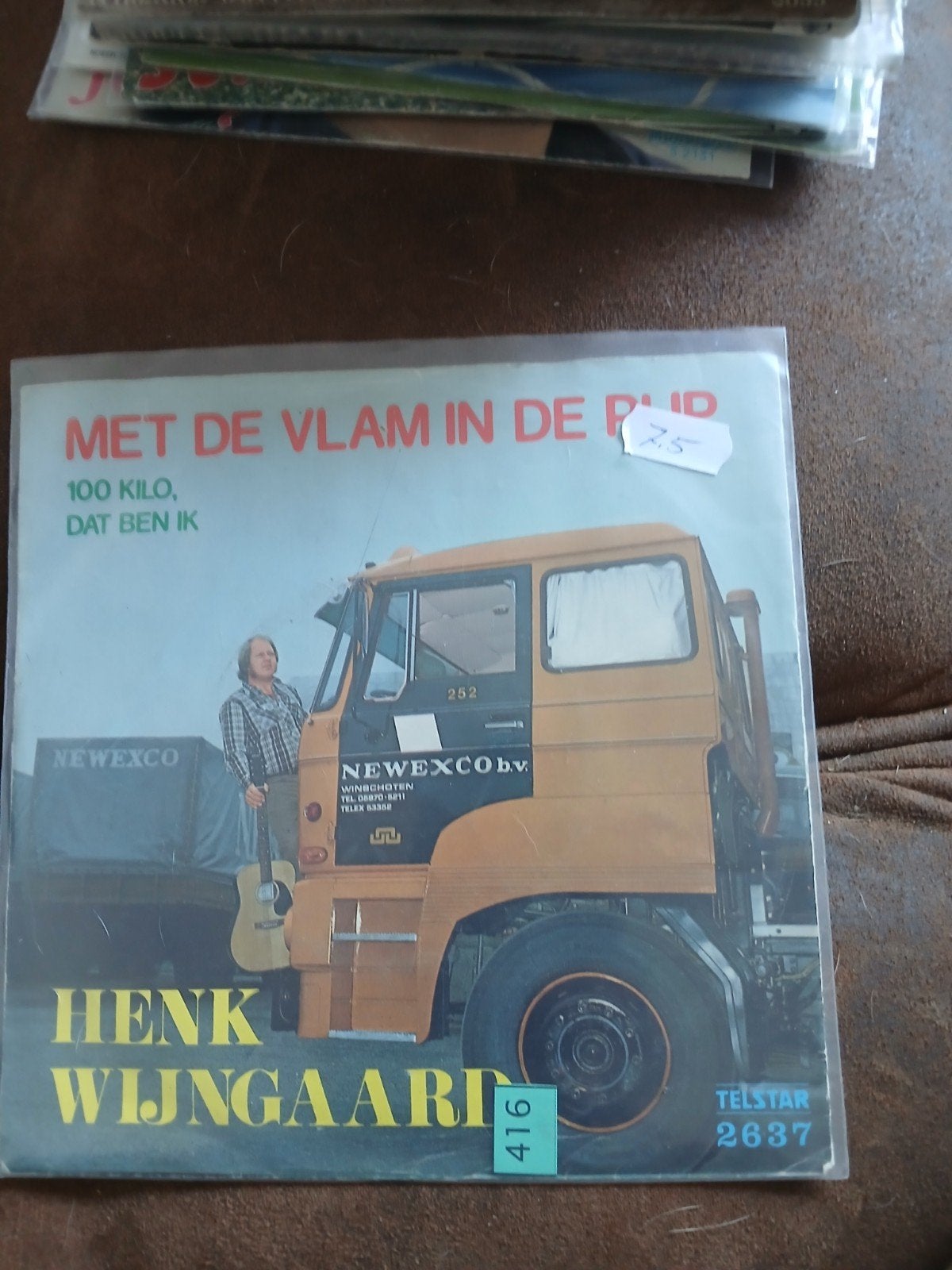 henk wijngaard  100 kilo dat ben ik, Verzenden, Zo goed als nieuw, Overige formaten, Levenslied of Smartlap