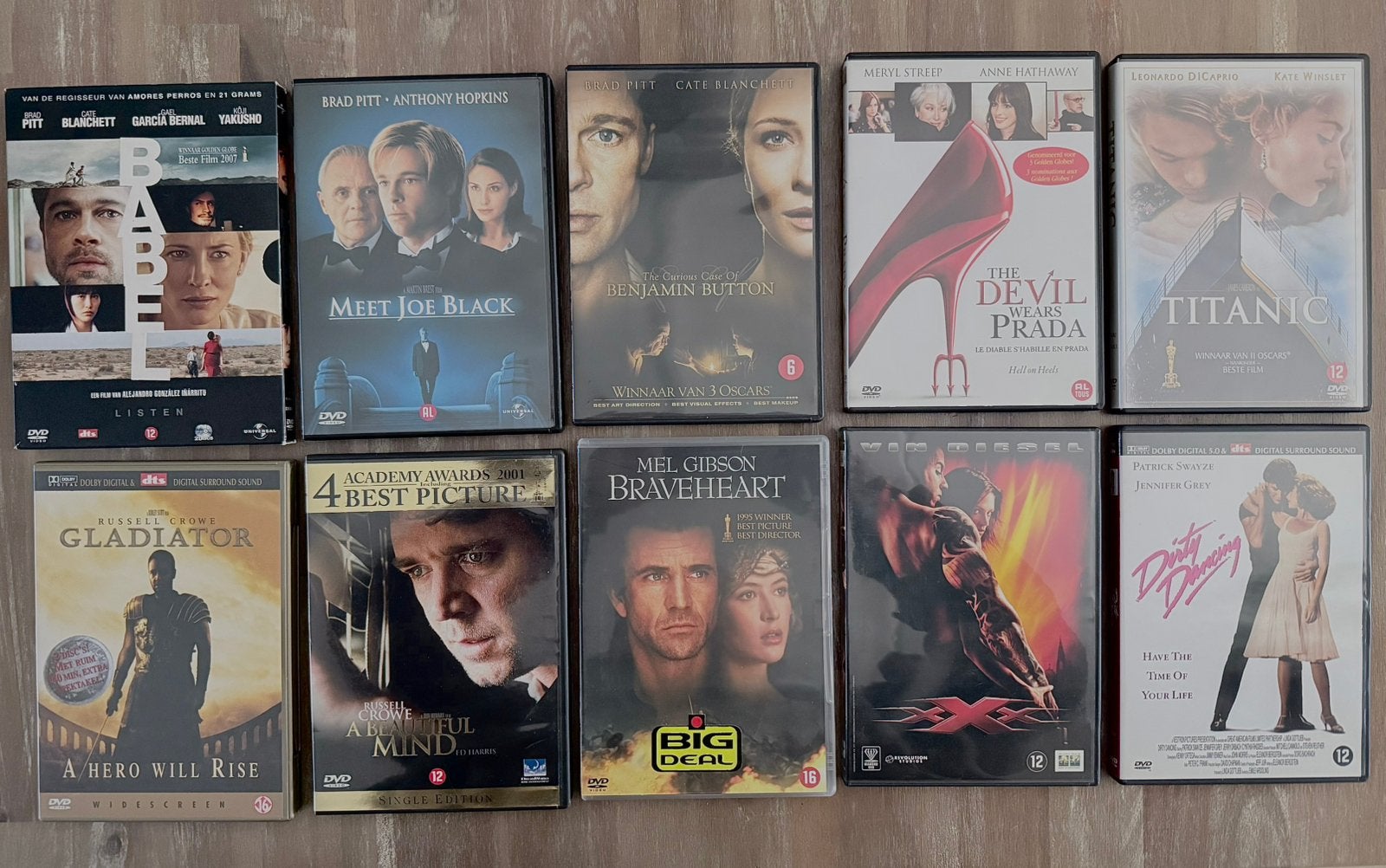 Dvd collectie kaskrakers, Cd's en Dvd's, Dvd's | Klassiekers, Vanaf 12 jaar, Ophalen of Verzenden, 2000 tot heden, Zo goed als nieuw