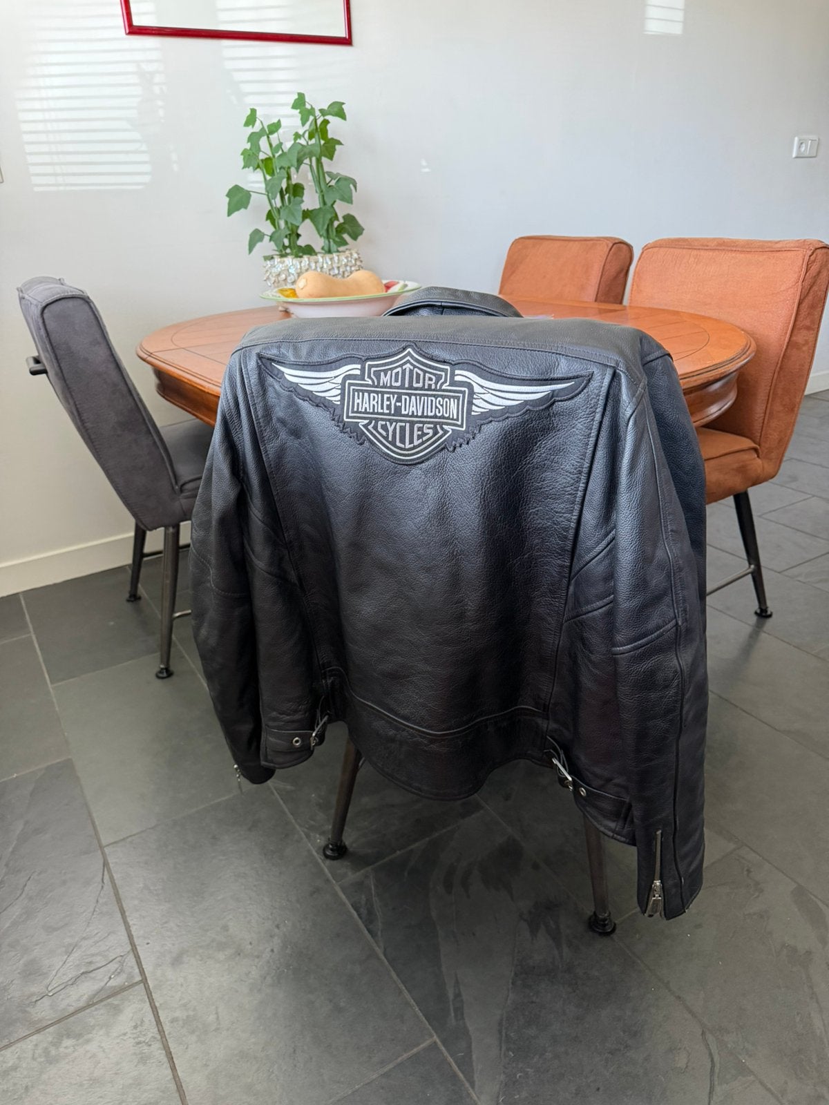 Harley-Davidson Highway 1 Leren Motorjack (maat L), Ophalen of Verzenden, Tweedehands, Heren, Jas | leer