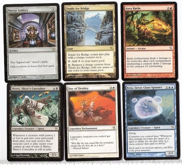 (034) MAGIC kaarten van serie Betrayers of Kamigawa, Verzenden, Zo goed als nieuw, Meerdere kaarten