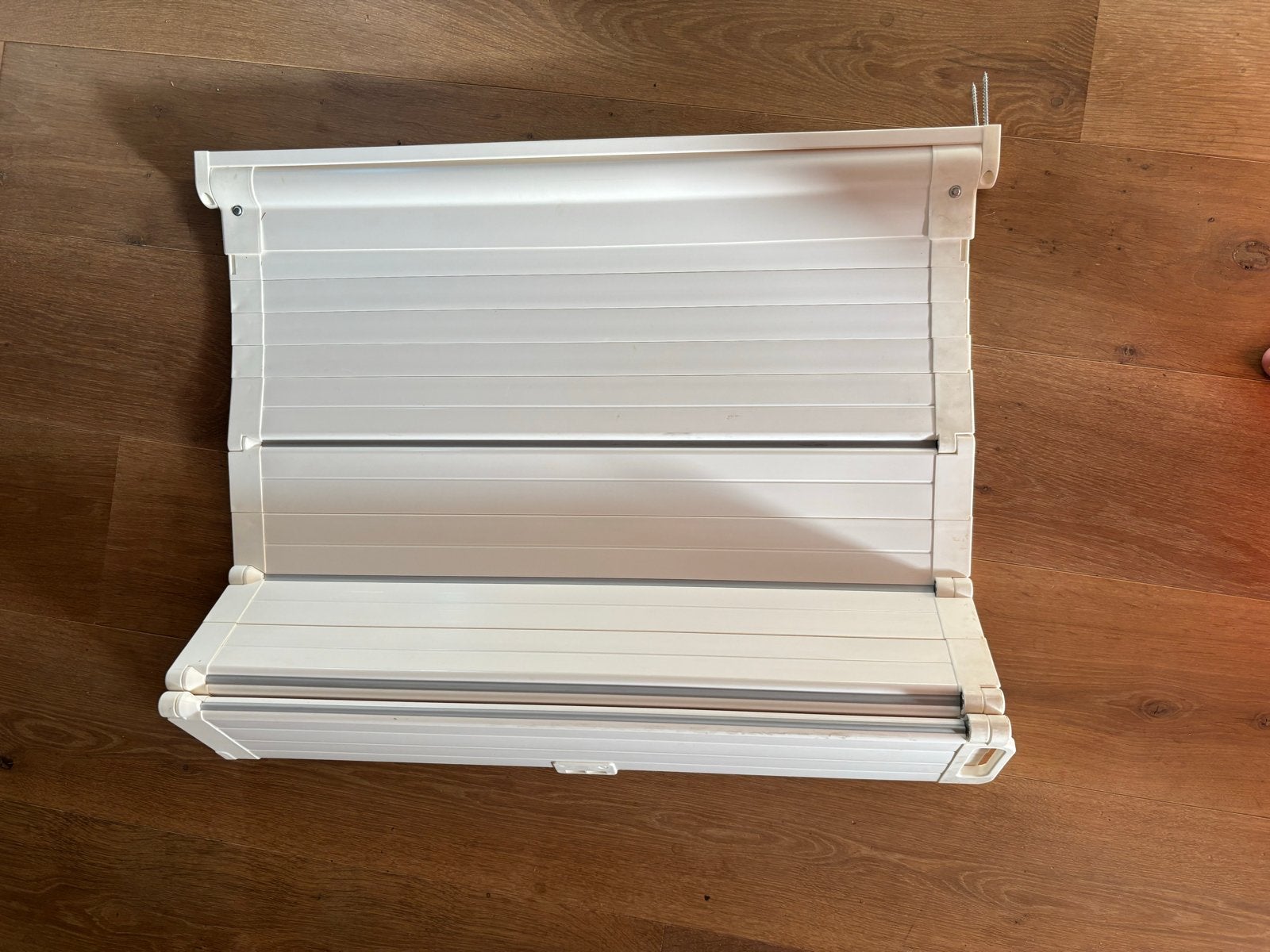 Babydan guard me opvouwbaar Traphekje Wit tot 85cm, Ophalen, Overige materialen, Gebruikt, Oprolhekje