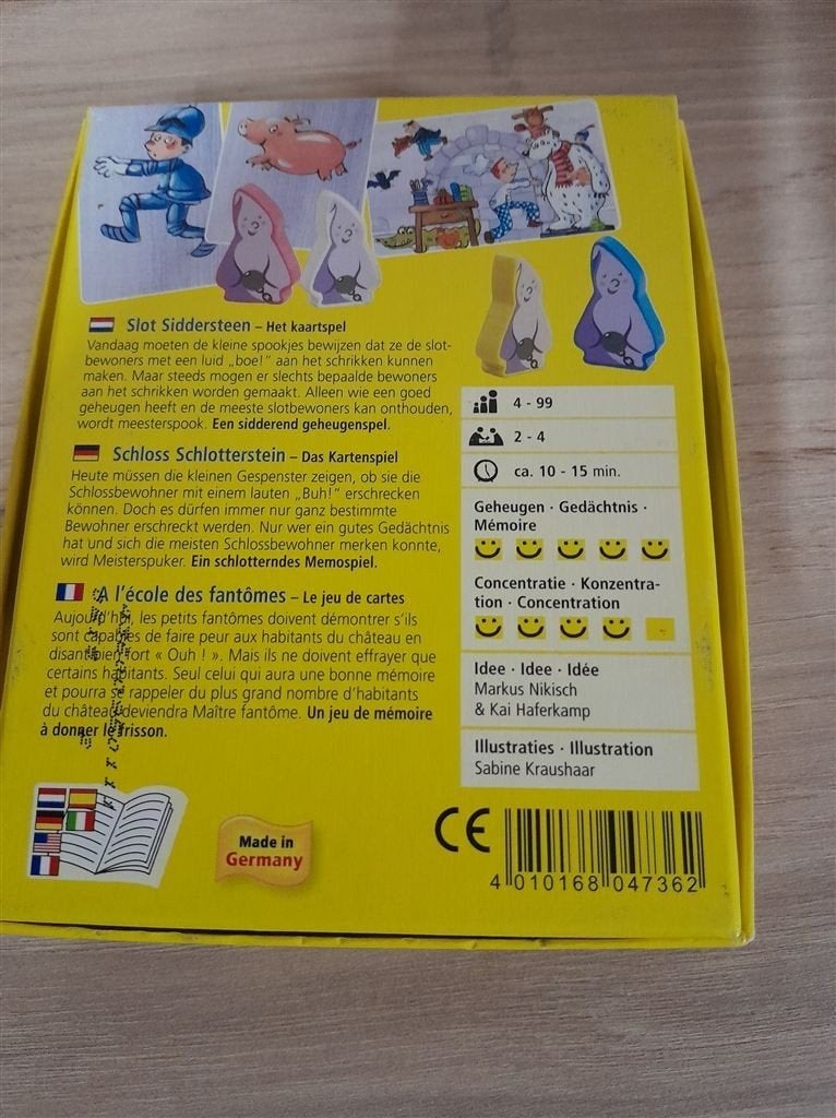 Slot siddersteen het kaartspel - haba - s4058, Hobby en Vrije tijd, Gezelschapsspellen | Bordspellen, Verzenden, Zo goed als nieuw