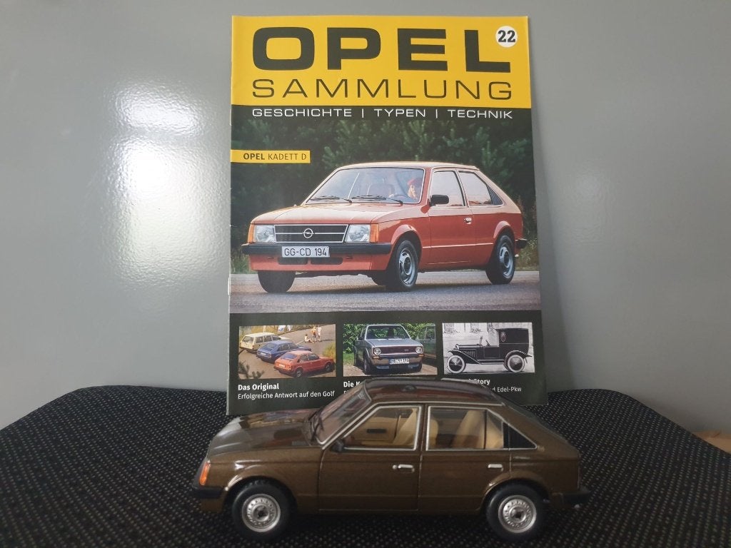 Opel Kadett D 1:24 Hachette Opel Sammlung, Hobby en Vrije tijd, Modelauto's | 1:24, Ophalen of Verzenden, Nieuw, Auto, Overige merken