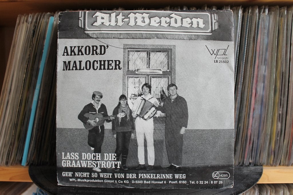 7" Single Akkord' Malocher - Lass Doch Die Graawestrott / Ge, Gebruikt, 7 inch, Ophalen of Verzenden, Pop