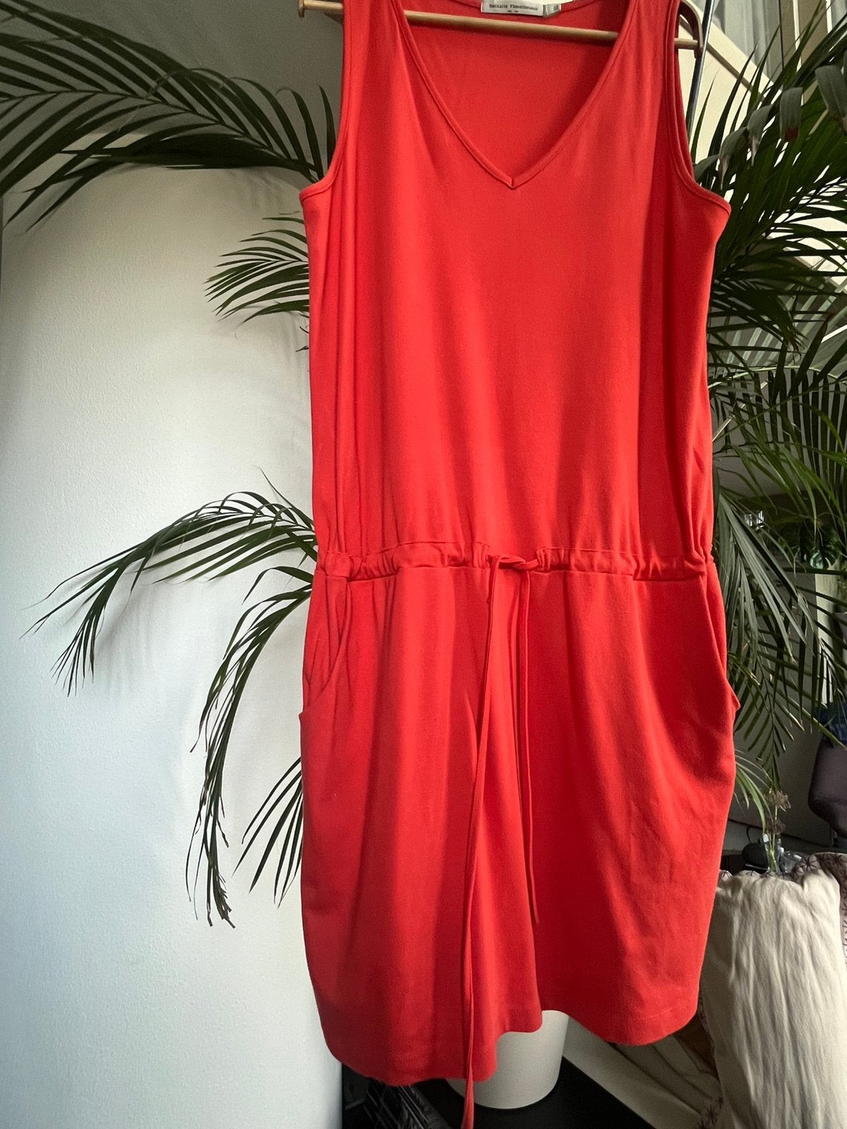 Leuke zomerjurk, Kleding | Dames, Jurken, Zo goed als nieuw, Oranje, Boven de knie, Ophalen of Verzenden