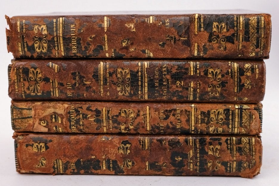 Oeuvres de Berquin, 4 delen, 1829, Antiek en Kunst, Ophalen