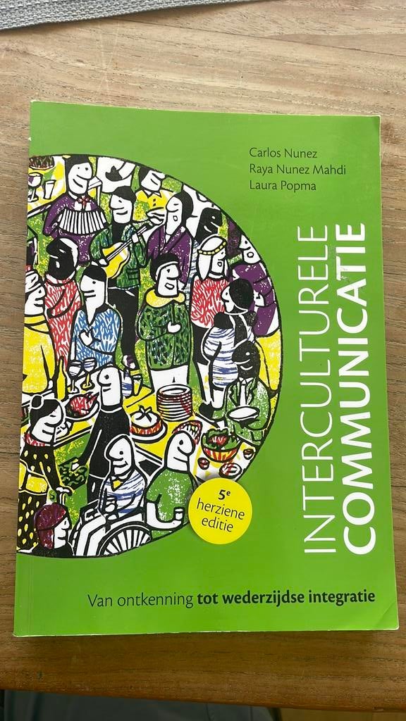 Interculturele communicatie, 5e herziene editie, Boeken, Studieboeken en Cursussen, Ophalen of Verzenden, Alpha, Zo goed als nieuw
