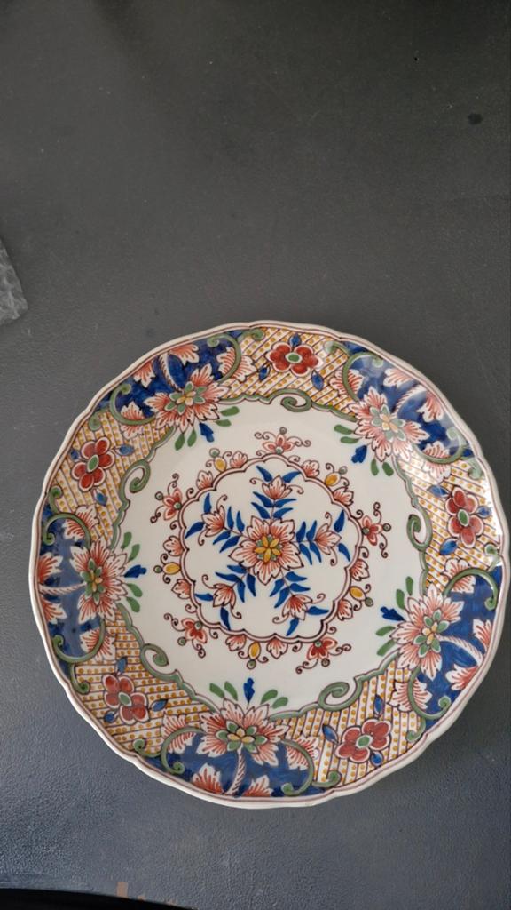 Makkum Aardewerk Wandbord - Handgeschilderd, Antiek en Kunst, Ophalen