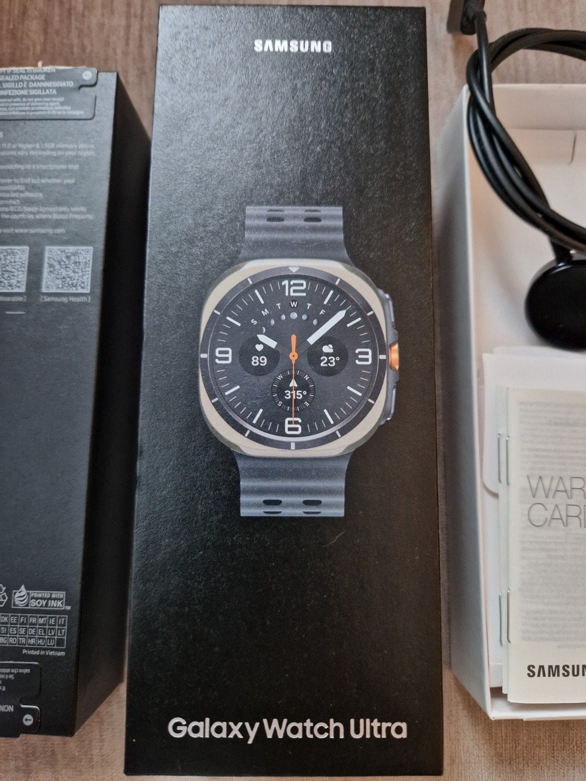 Samsung smartwaths Ultra, Ophalen, Zwart, Zo goed als nieuw, Android