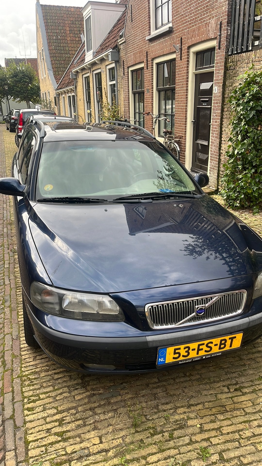 Volvo V70 2.4 T 200PK AUT 2000 Blauw, 1800 kg, Beige, Blauw, Stationwagon