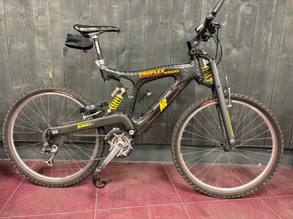Retro K2 ProFlex Full Carbon Full Suspention, Fully, Ophalen, Gebruikt, Overige merken