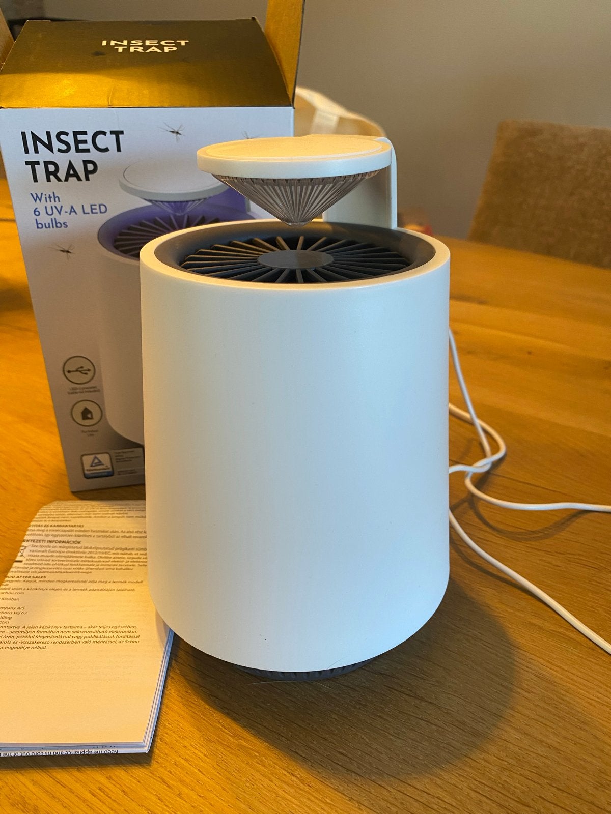 Nor-Tec Insectenval met UV-A LED lampen, Ophalen of Verzenden, Zo goed als nieuw