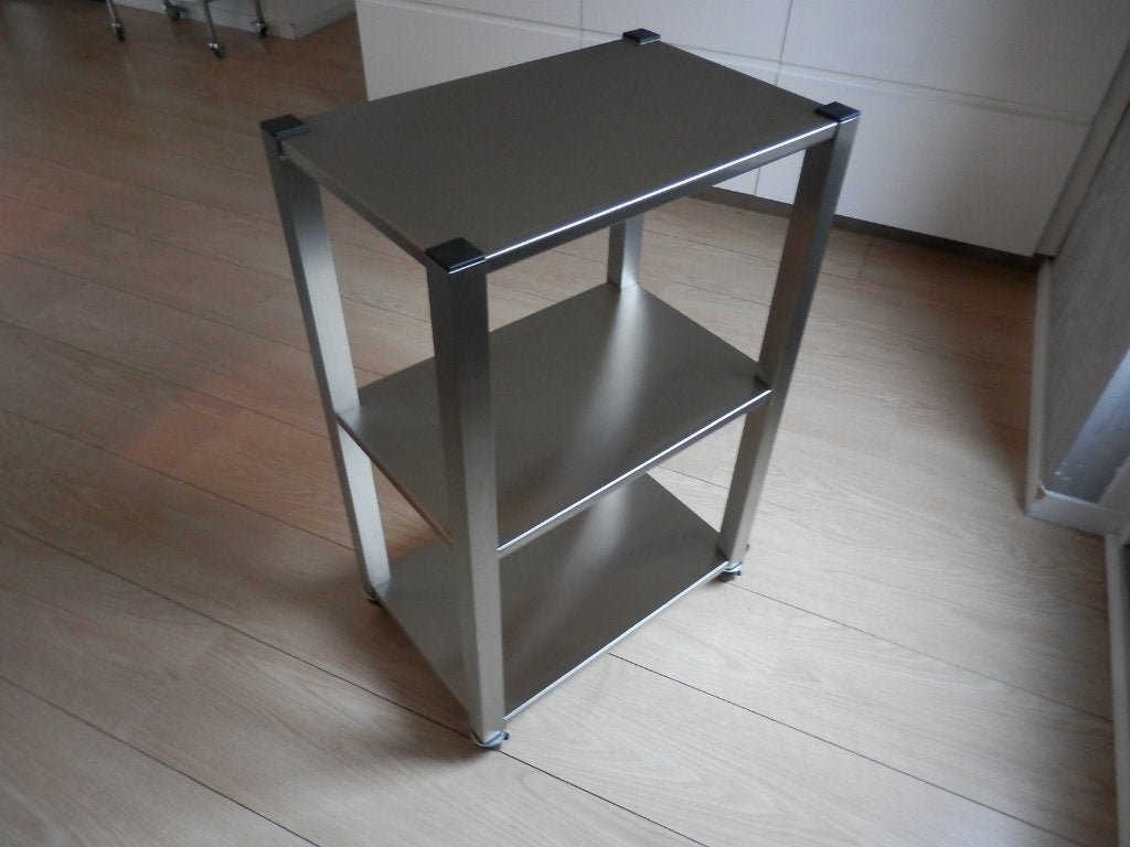 Bijzettafel RVS, Ophalen, Overige materialen, Minder dan 55 cm, Nieuw