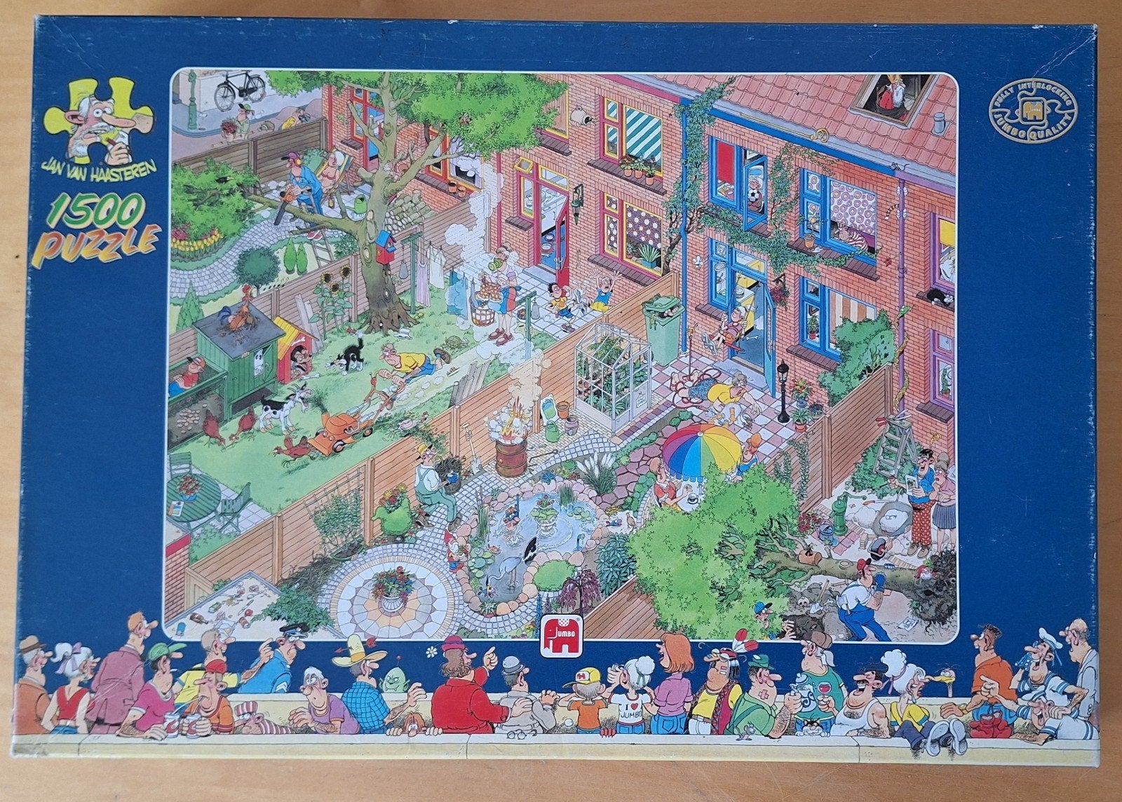 Jan van Haasteren puzzel: Buren, Ophalen of Verzenden, 500 t/m 1500 stukjes, Gebruikt, Legpuzzel