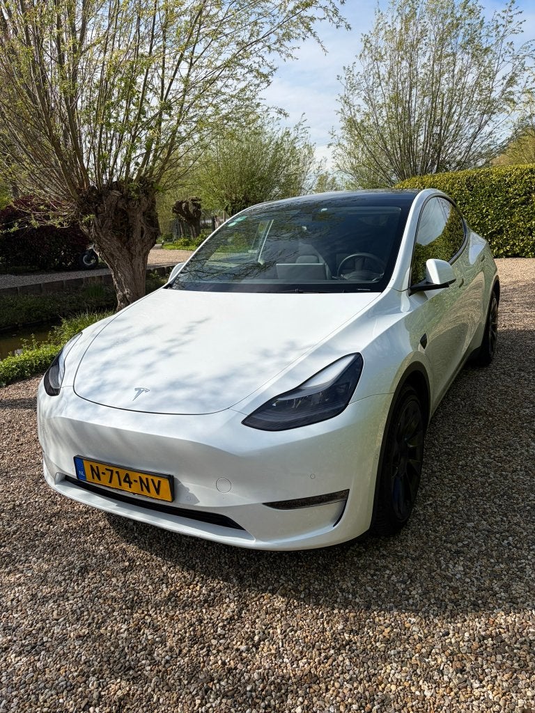 Tesla Model Y AWD Long range 12/2021, Automaat, Wit, Origineel Nederlands, Elektrisch