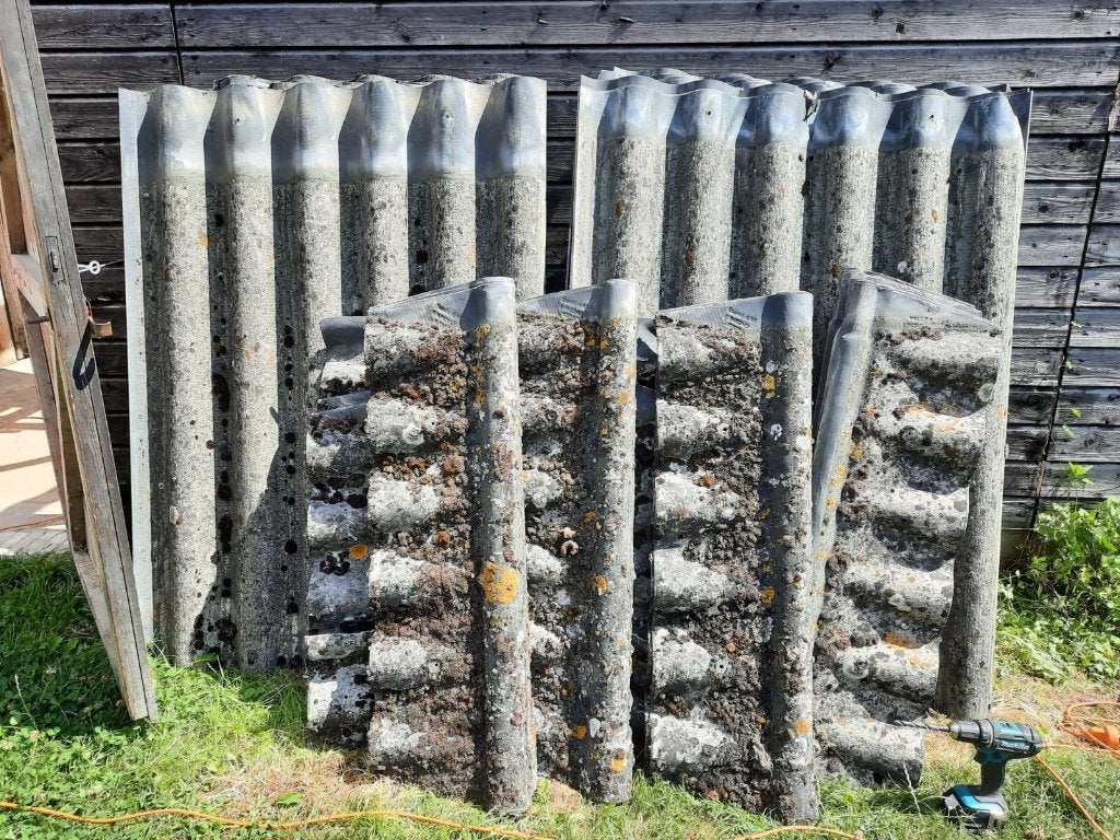 Nokforsten en Golfplaten, Ophalen, Kunststof, Gebruikt, Zwart