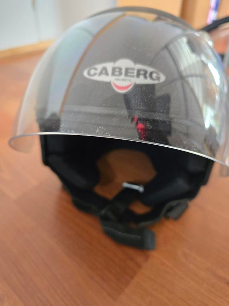 Caberg motorhelm maat S, Motoren, Kleding | Motorhelmen, Jethelm, S, Caberg, Tweedehands, Ophalen