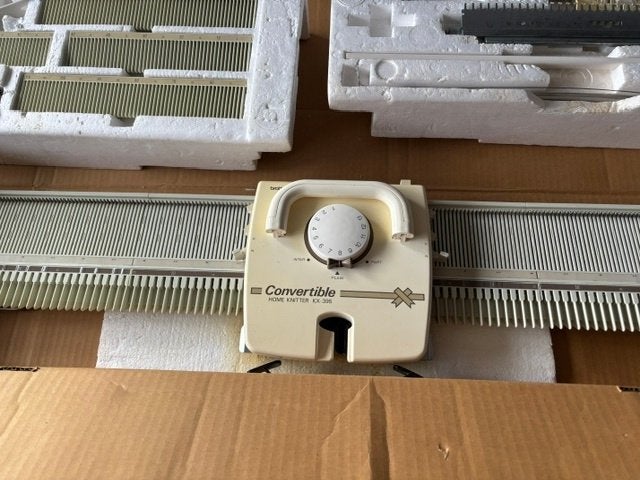 Breimachine Brother KX-395, Ophalen, Gebruikt, Breien, Machine