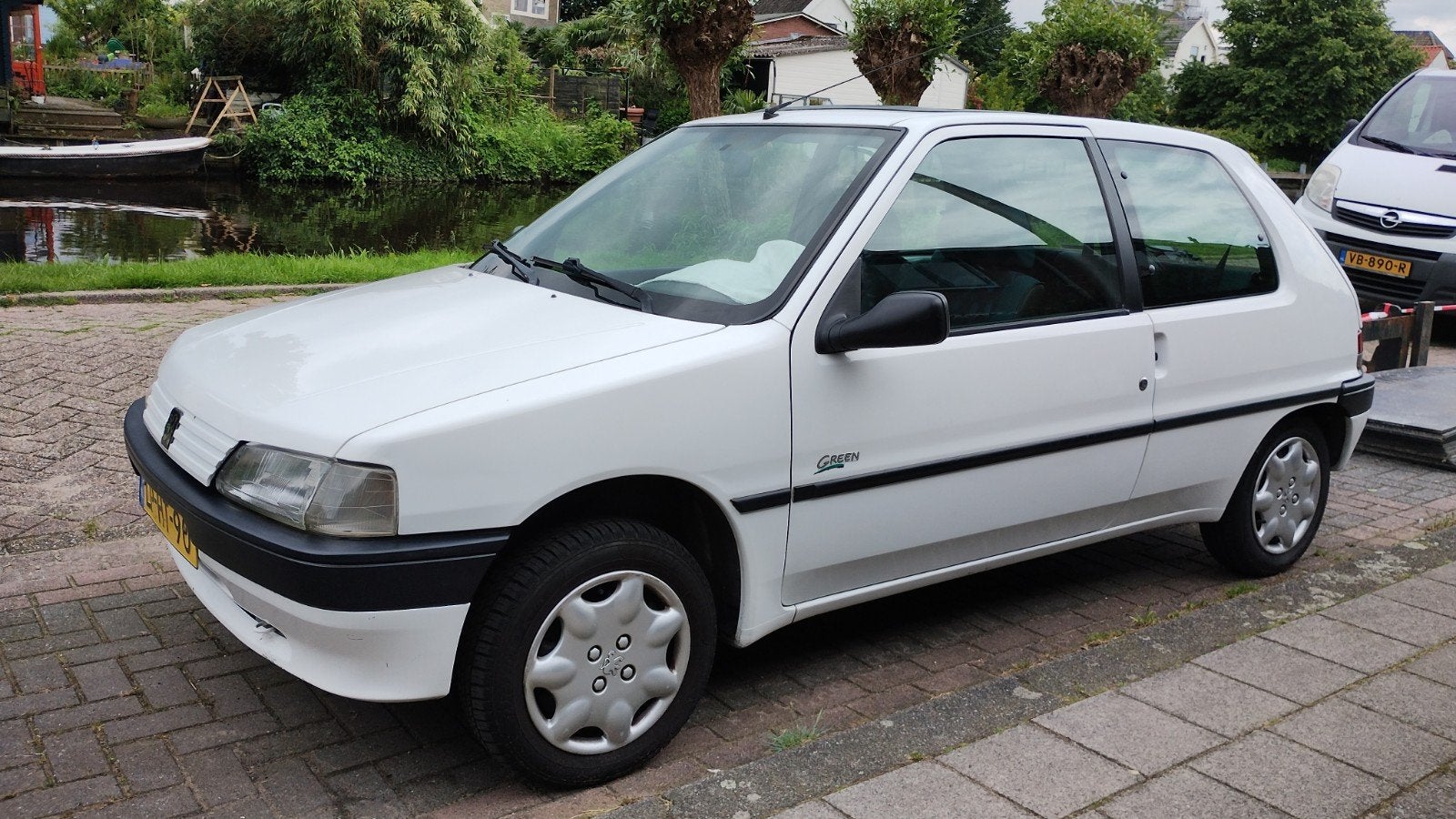 Peugeot 106 1.1 Green 1995 Wit APK nieuw, Auto's, Voorwielaandrijving, 4 cilinders, 388 kg, Wit