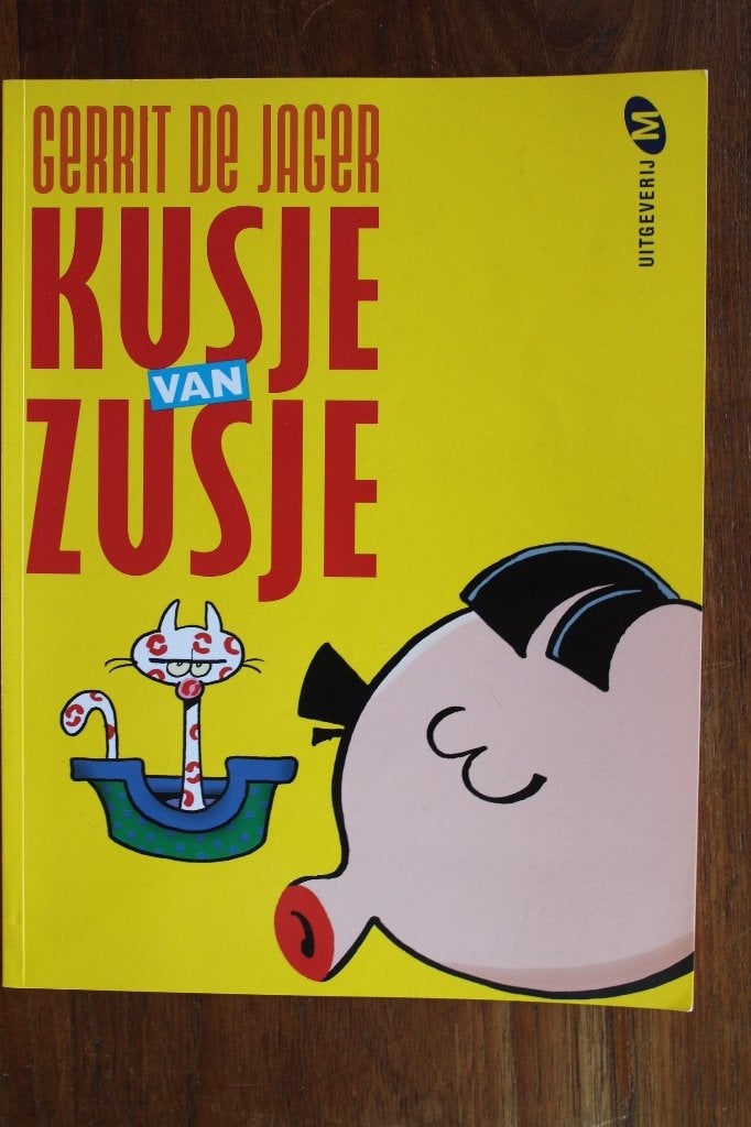 Gerrit de Jager - Kusje van Zusje (strip humor), Boeken, Eén stripboek, Ophalen of Verzenden, Gelezen