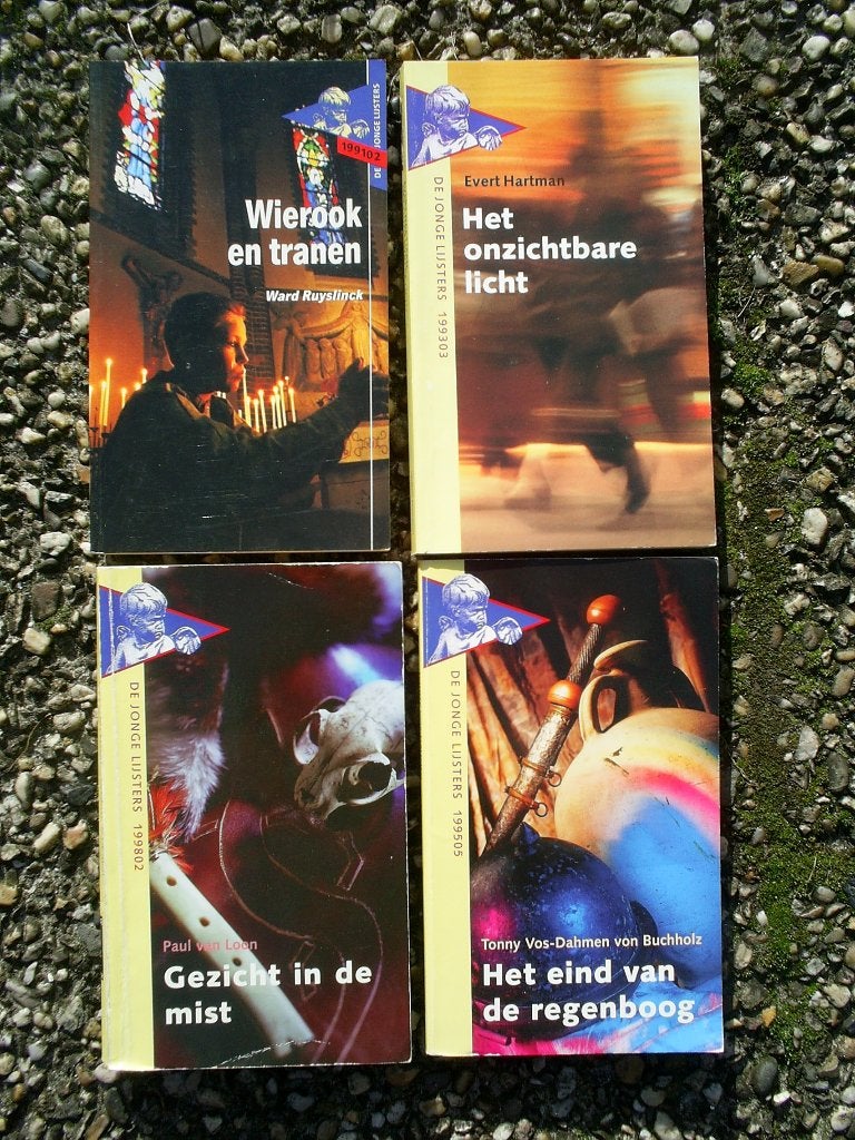 De Jonge Luisteraars Boeken (4 stuks), Gelezen, Diverse auteurs, Ophalen of Verzenden, Fictie