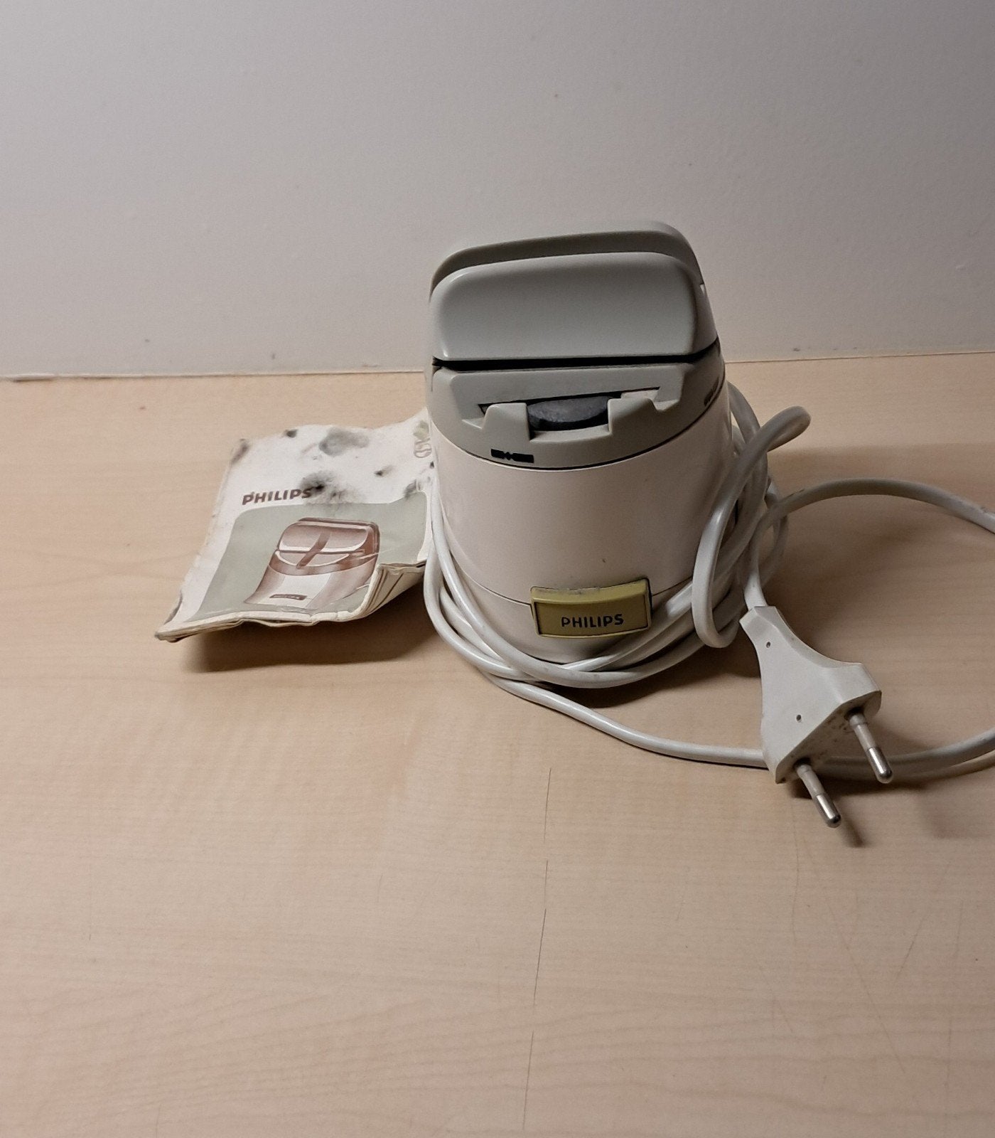 Philips Messenslijper Elektrisch - Vintage Keukenhulp, Ophalen of Verzenden, Gebruikt