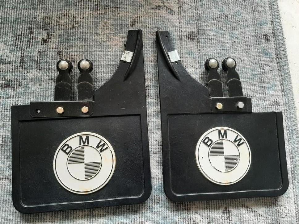 Spatlappen met BMW logo - Set van 2, Ophalen of Verzenden, Gebruikt, BMW
