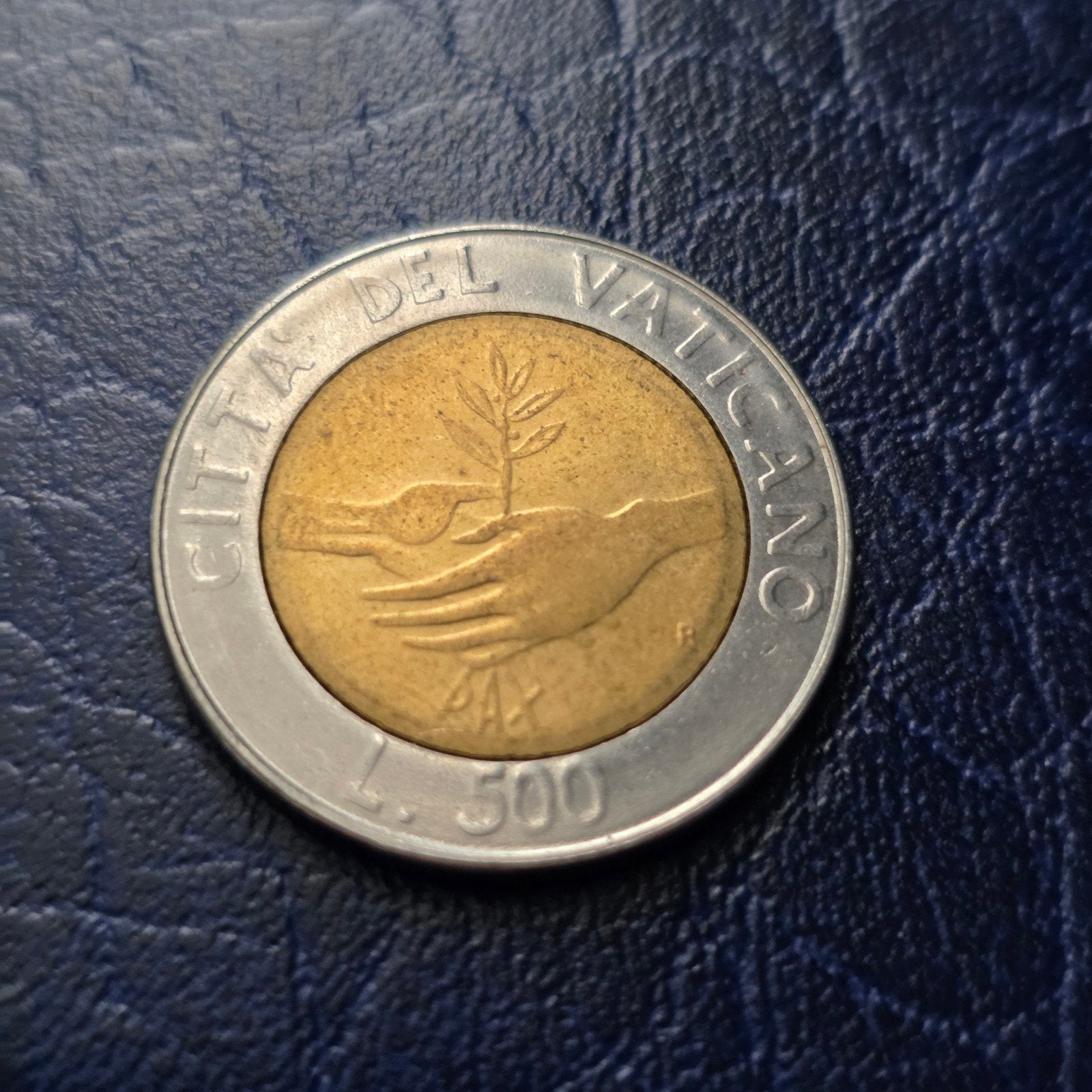 500 lire 1984 Vaticaan - Johannes Paulus II, Ophalen of Verzenden, Overige landen, Losse munt