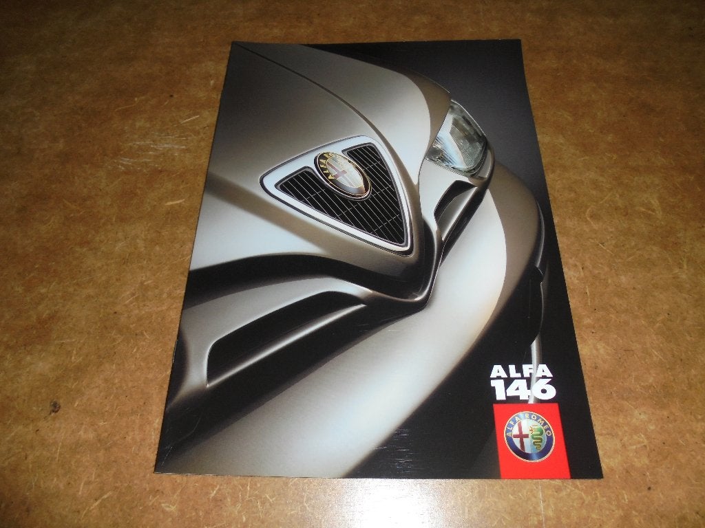 brochure Alfa 146 modellen 1999, Ophalen of Verzenden, Nieuw, Alfa Romeo
