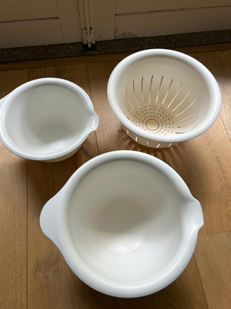 Mengkommen en vergiet Ikea, Ophalen of Verzenden, Gebruikt, Overige typen