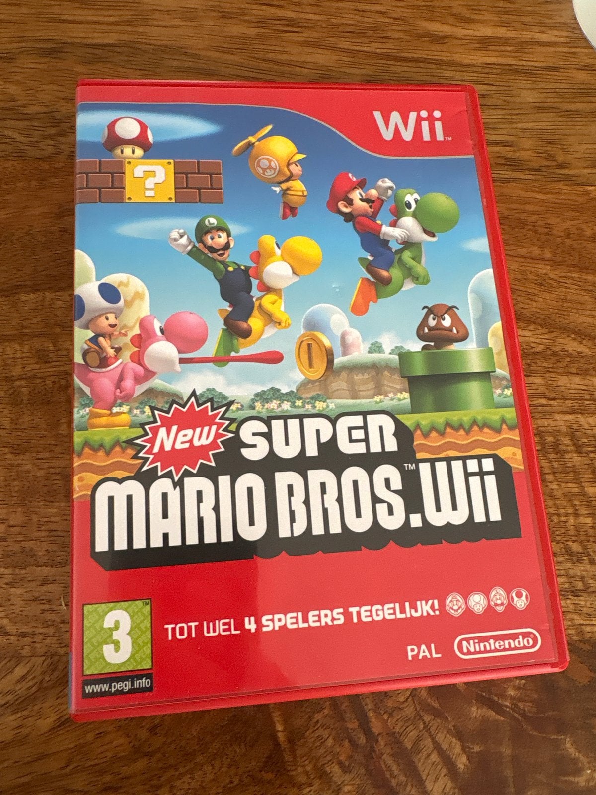 New Super Mario Bros. Wii - origineel!, Eén computer, Ophalen of Verzenden, Zo goed als nieuw, Platform