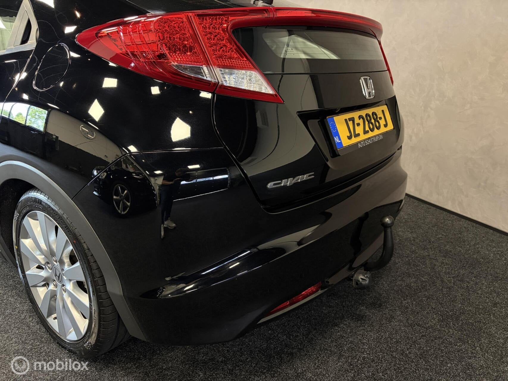 Honda Civic 1.8 Sport CLIMA / CRUISE / TR.HAAK / DEALER O.H, Auto's, Voorwielaandrijving, Euro 5, Stof, Gebruikt