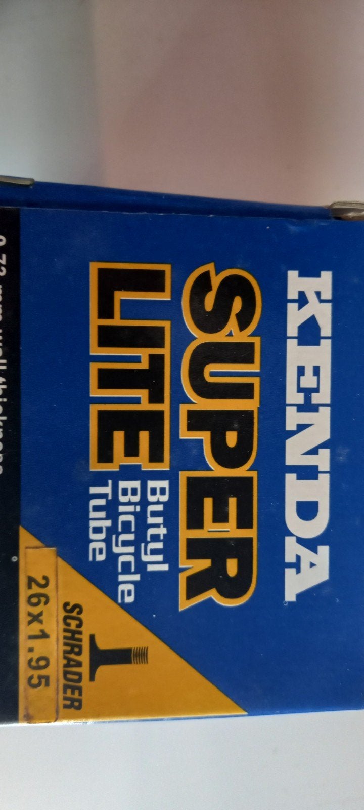Kenda Super Lite Butyl Binnenband 26x1.95 Schrader, Ophalen of Verzenden, Nieuw