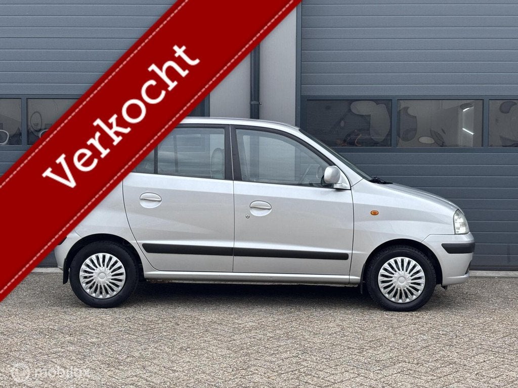 Hyundai Atos 1.1i Dynamic Cool Automaat Uitvoering/ 2e Eig, 63 pk, 31 €/maand, 4 cilinders, Origineel Nederlands