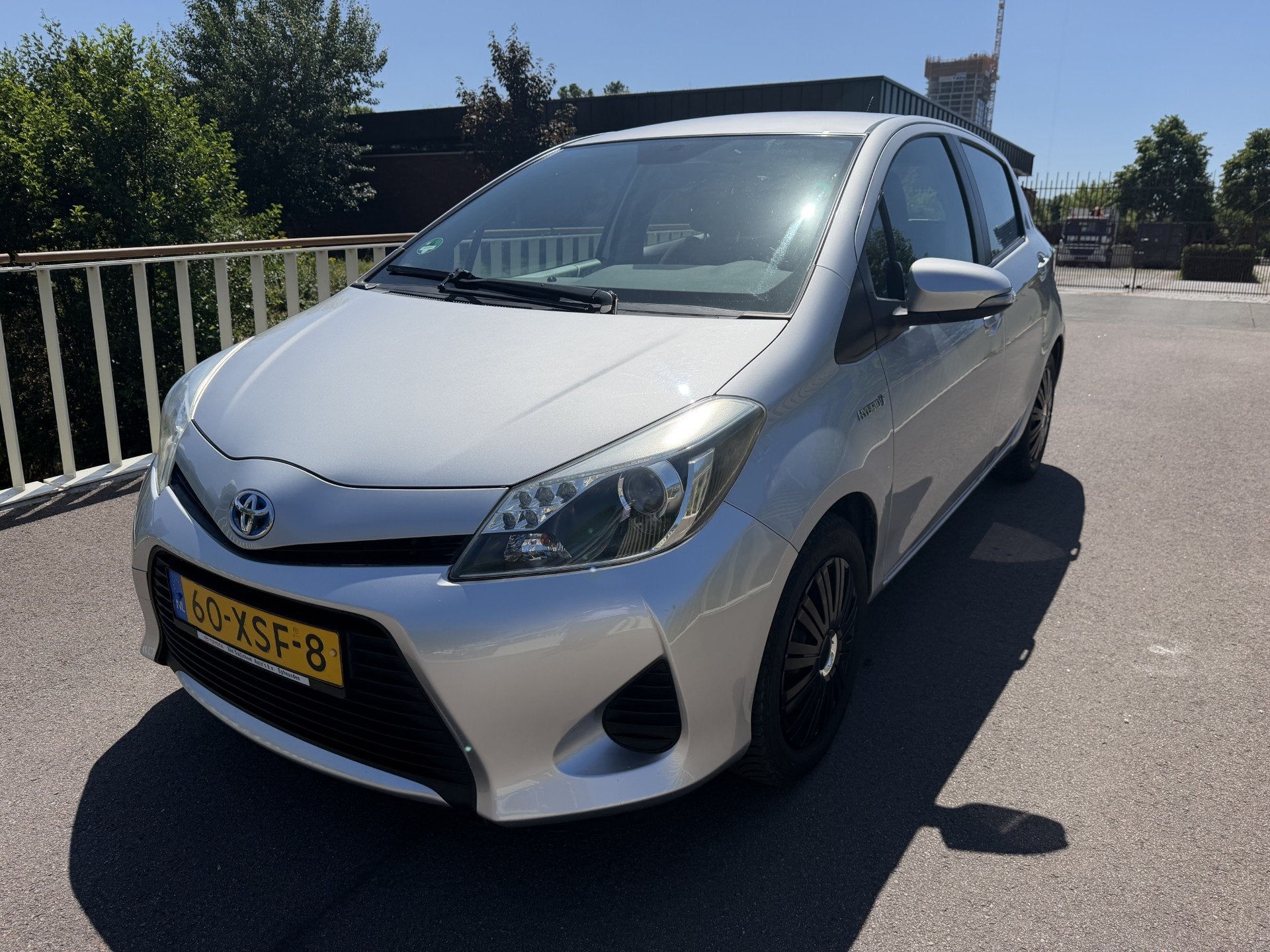 Toyota Yaris 1.5 Full Hybrid Aspiration (bj 2012, automaat), Auto's, Euro 5, 1497 cc, Gebruikt, 4 cilinders