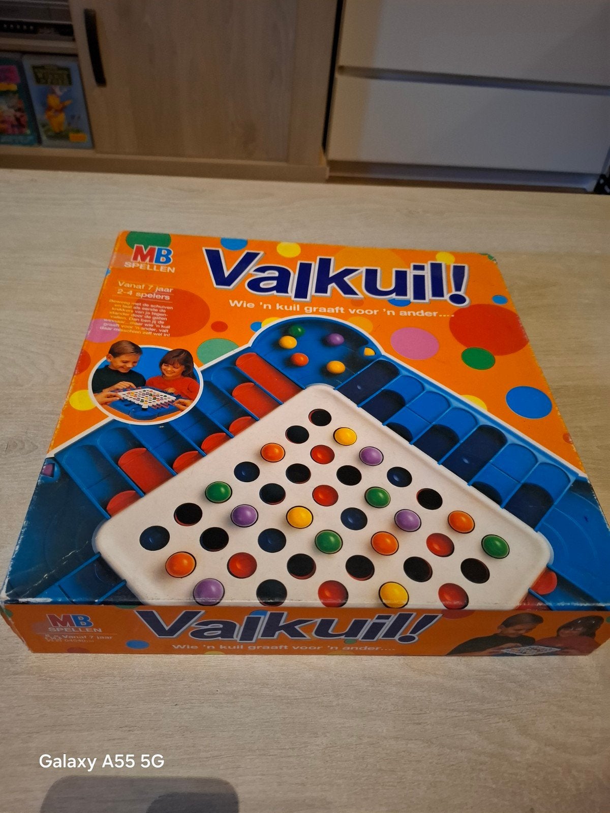 Valkuil! Bordspel van MB Spellen - Klassiek Gezinsspel, Hobby en Vrije tijd, Gezelschapsspellen | Bordspellen, Onbekend, Ophalen of Verzenden