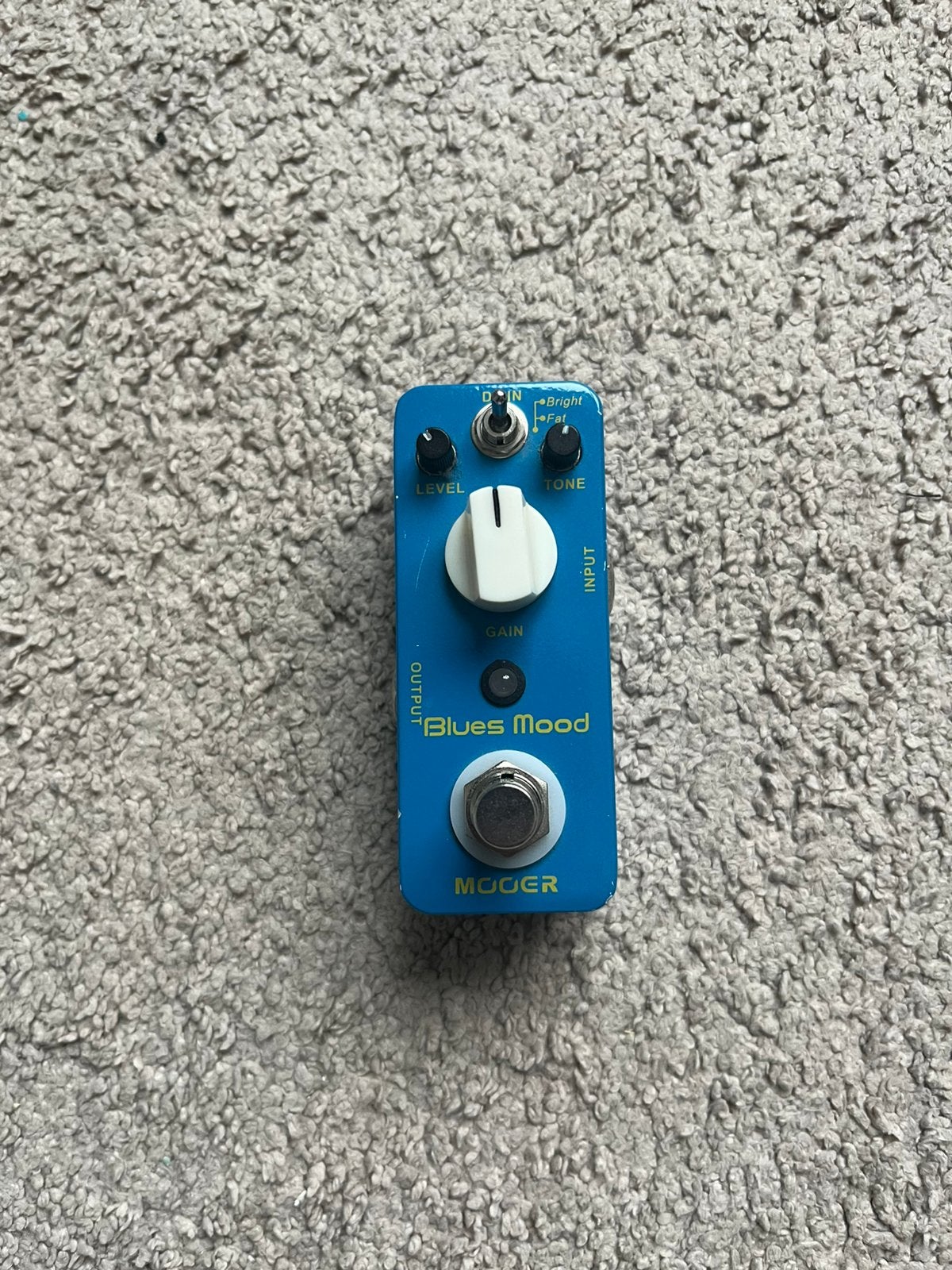 Mooer Blues mood, Ophalen of Verzenden, Gebruikt, Distortion, Overdrive of Fuzz