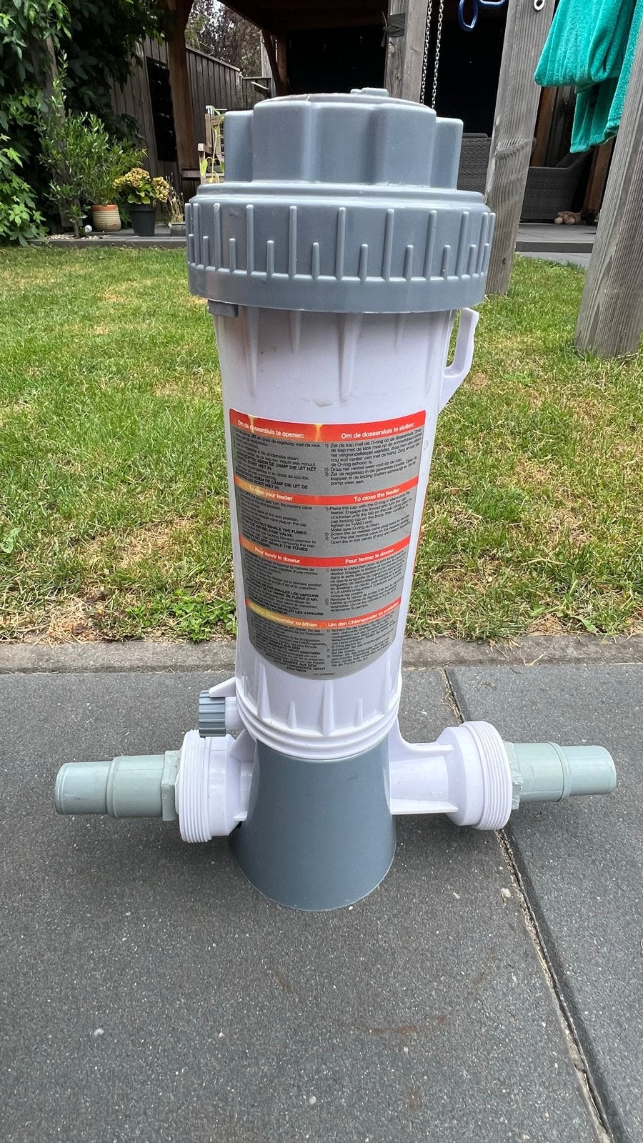 Zwembad Chloordispenser / Inline Chloor Doseerder, Ophalen, Gebruikt, Overige typen