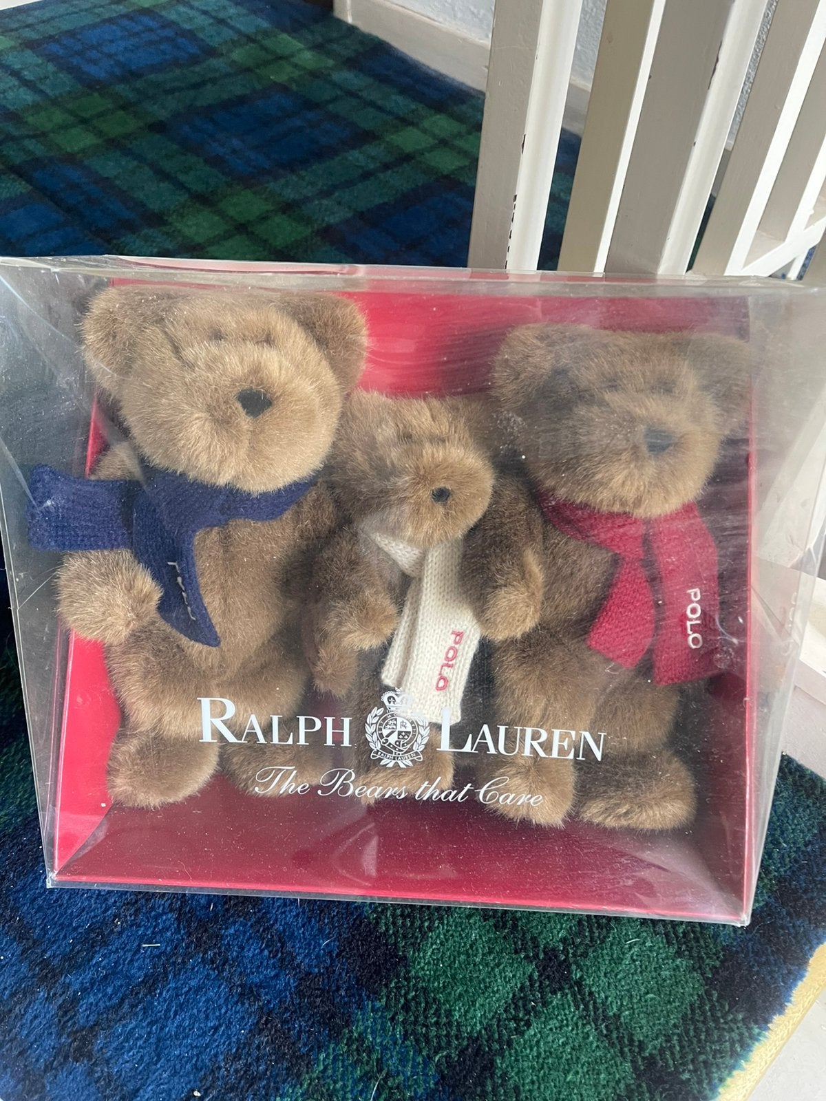 Ralph Lauren Polo Beren Set - Nieuw in Doos, Ophalen of Verzenden, Nieuw, Stoffen beer, Overige merken
