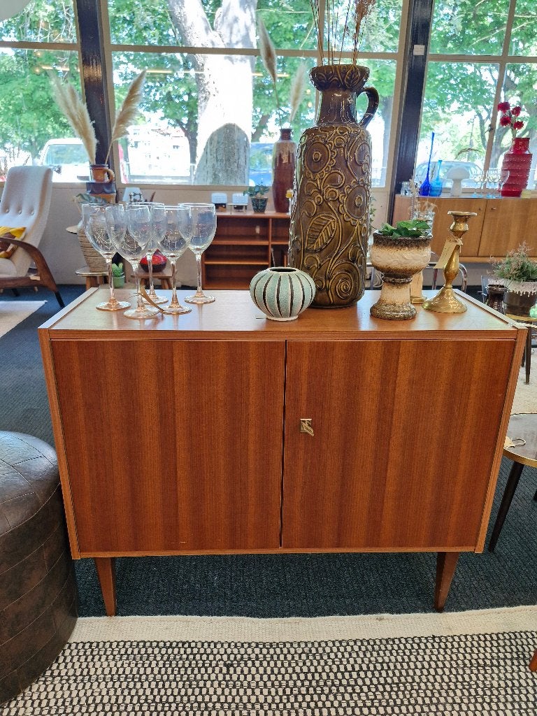 Vintage kastje / platenkastje 70s, Ophalen, Gebruikt, ., .