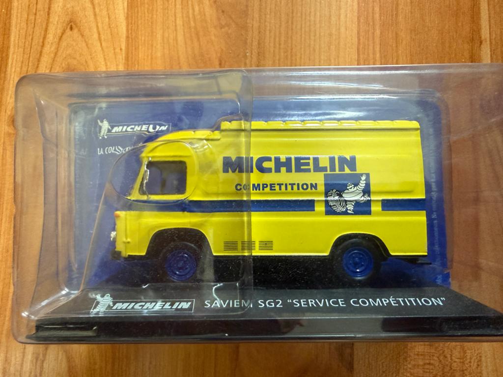 Michelin Saviem SG2 "Service Compétition" modelauto, Hobby en Vrije tijd, Modelauto's | 1:43, Ophalen of Verzenden, Zo goed als nieuw