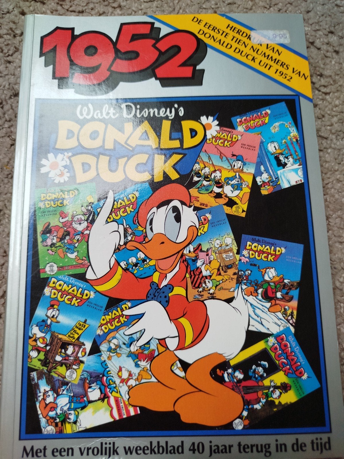 Donald Duck jaargang 1952 bijzondere herdruk uit 1987, Eén stripboek, Ophalen of Verzenden, Zo goed als nieuw, Donald Duck