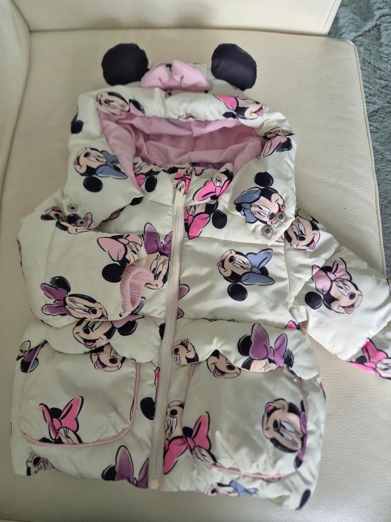Disney jasje met oortjes en strik - Minnie Mouse, Meisje, Ophalen of Verzenden, Zo goed als nieuw, Jasje