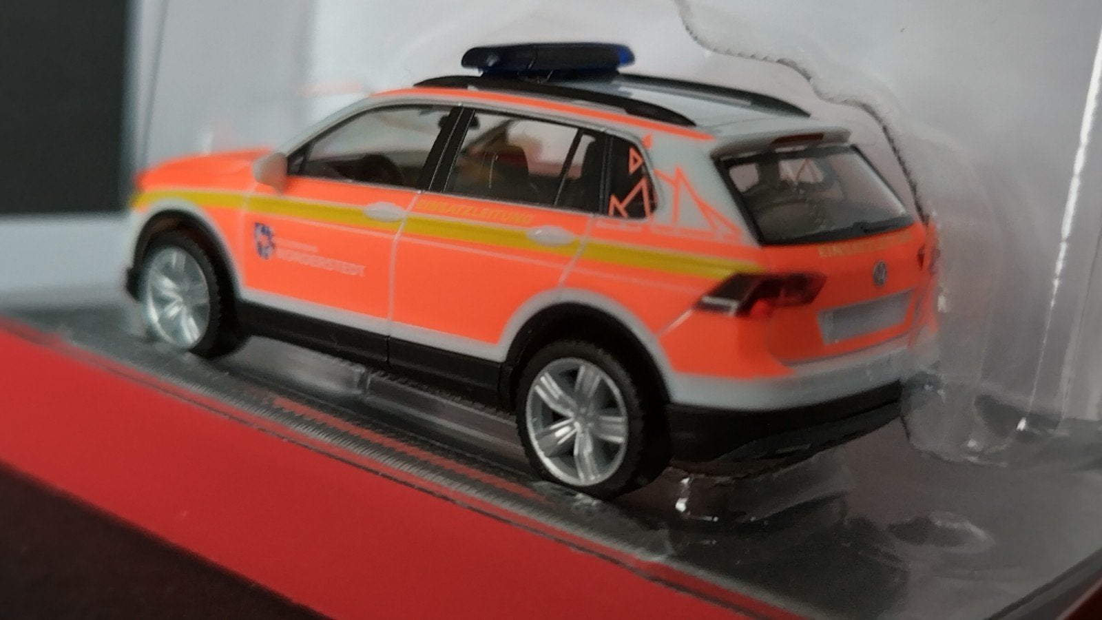 Volkswagen VW Tiguan Feuerwehr Norderstedt 1:87 Herpa Pol, Auto, ., Nieuw, Ophalen of Verzenden