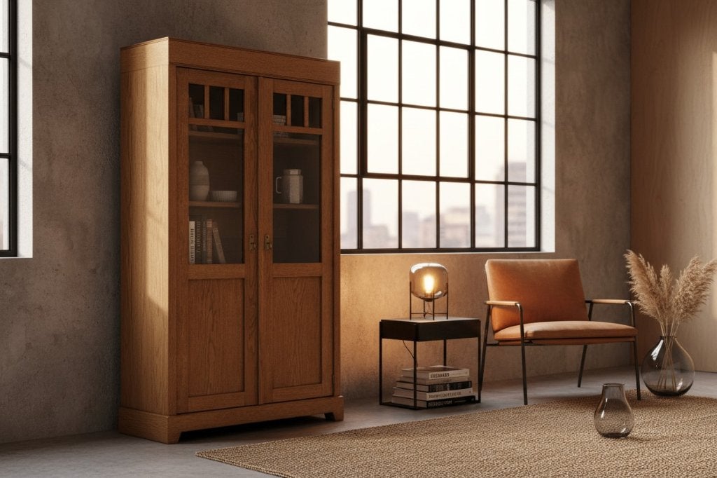 antieke kast boekenkast art deco vitrinekast, Ophalen
