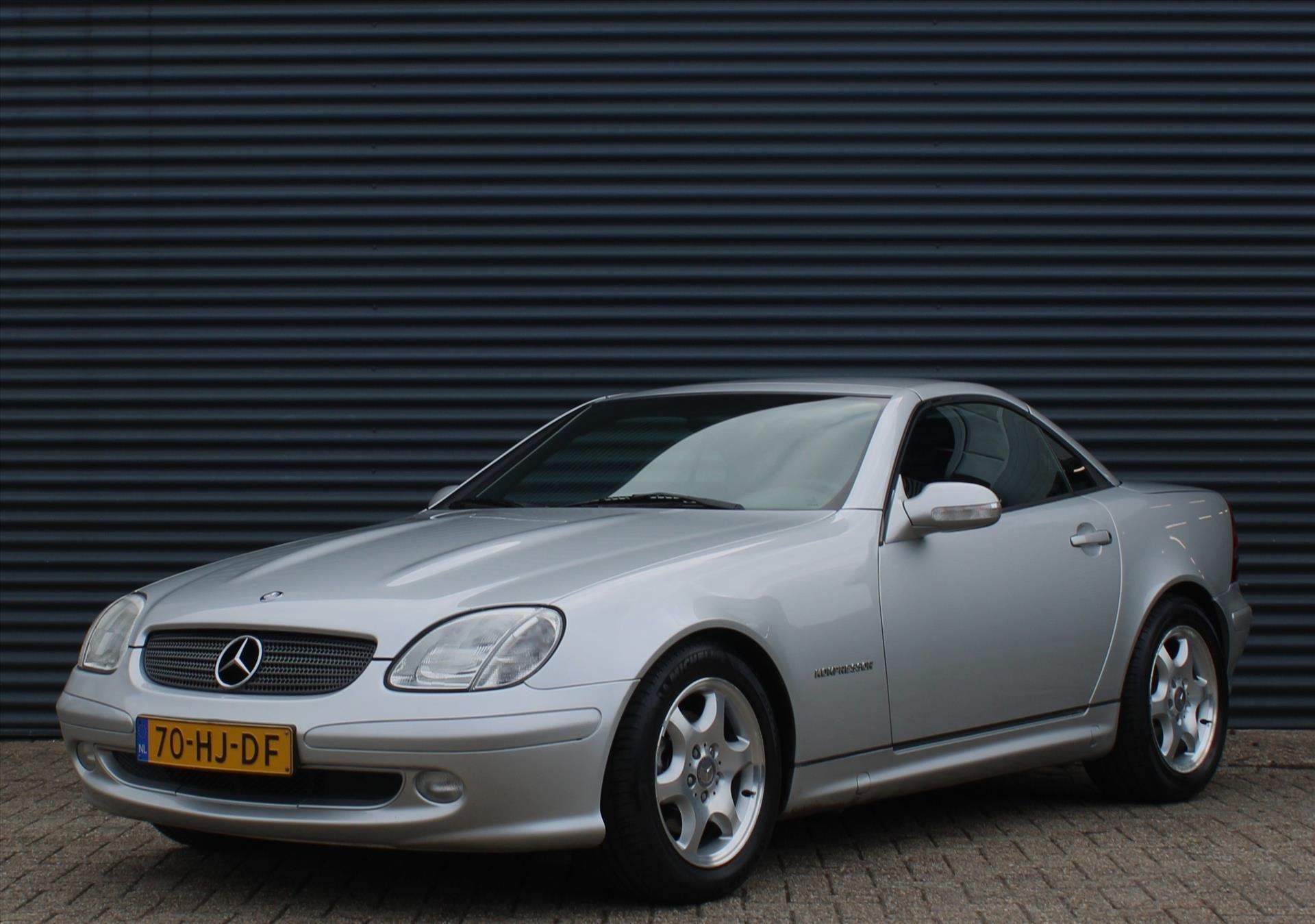 MERCEDES SLK-Klasse 2.0 SLK200 ROADSTER I Automaat I Airco I, Auto's, Oldtimers, Automaat, 1998 cc, Zwart, Cabriolet