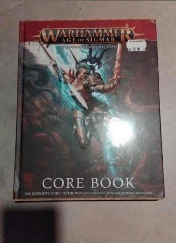 Warhammer core book age of sigmar new in seal corebook

Prij, Ophalen of Verzenden, Nieuw, Warhammer, Boek of Catalogus
