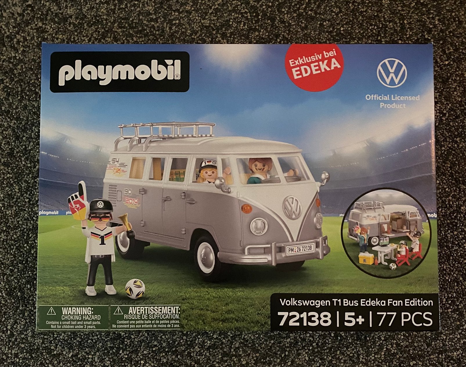 Playmobil VW T 1 bus nieuw in doos, Ophalen of Verzenden, Nieuw
